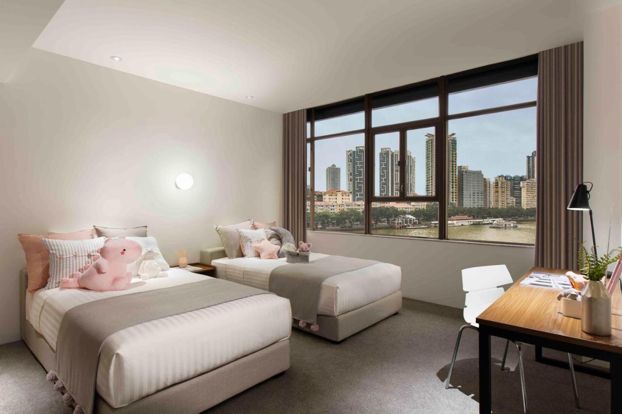 Ln Residence Changdi - New Aiqun Building - Canton Fair Free Shuttle Bus During Canton Fair Period Buitenkant foto